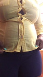 Big belly small shirt